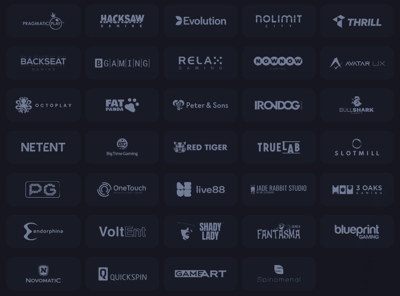 Thrill Casino Software Providers